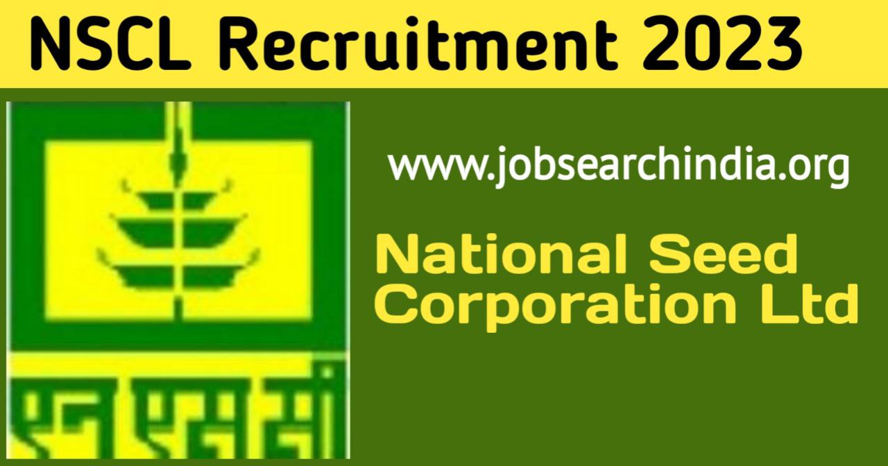 NSCL Recruitment 2023