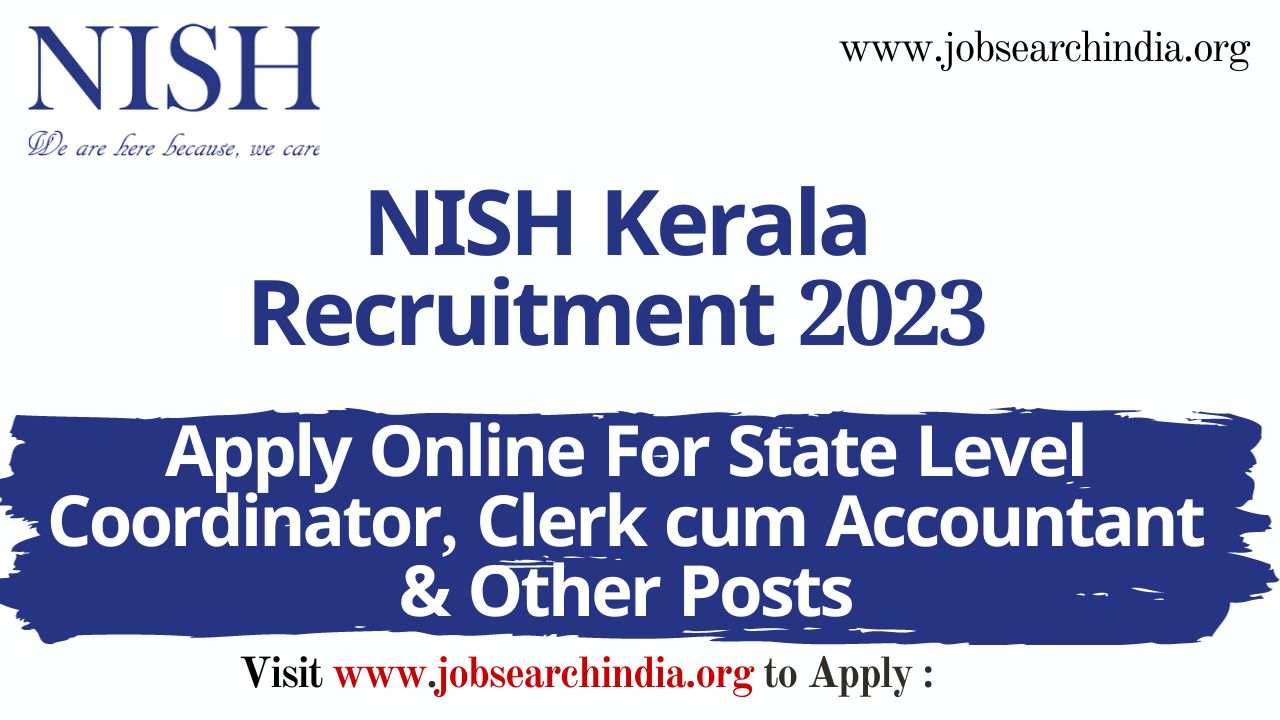 NISH Kerala Recruitment 2023