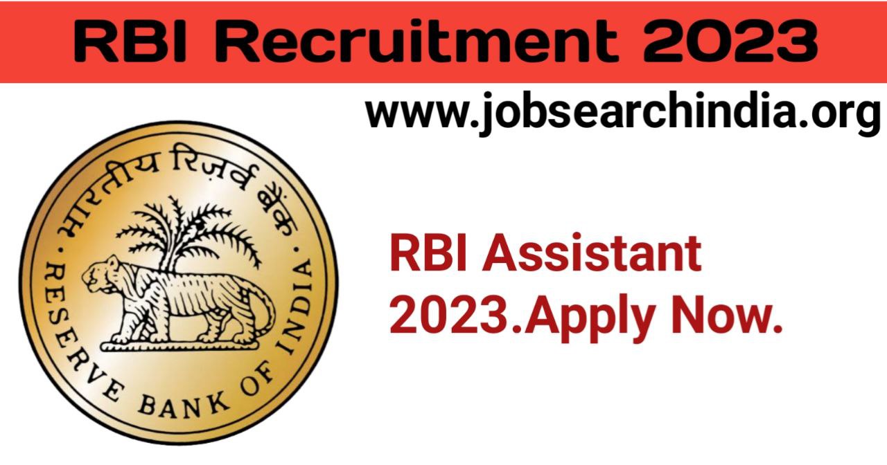 RBI Assistant Recruitment 2023