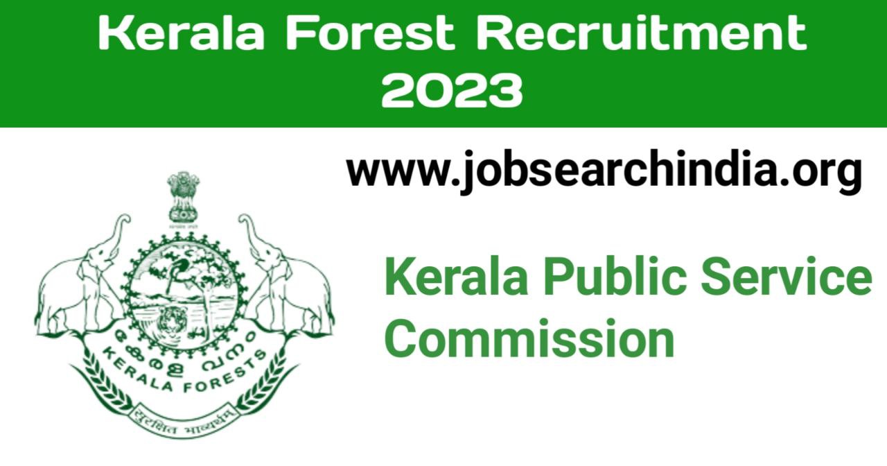 Kerala Forest Recruitment