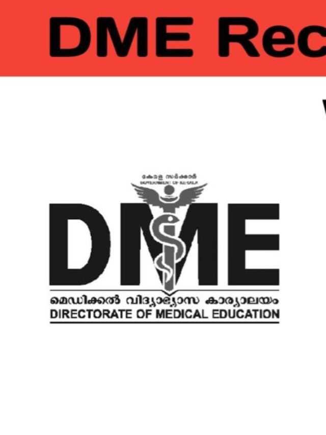 Directorate of Medical Education Recruitment 2023