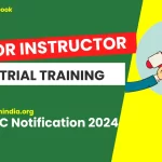 Junior Instructor Industrial Training