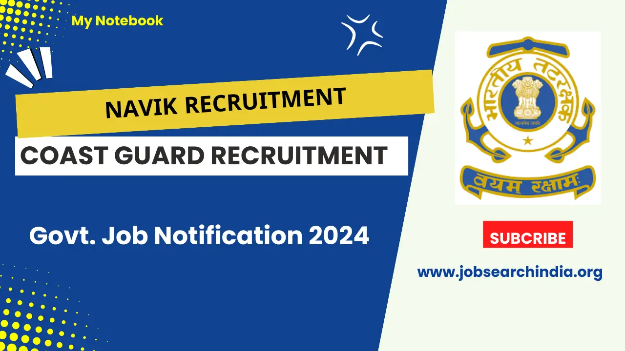 Coast Guard Navik Recruitment