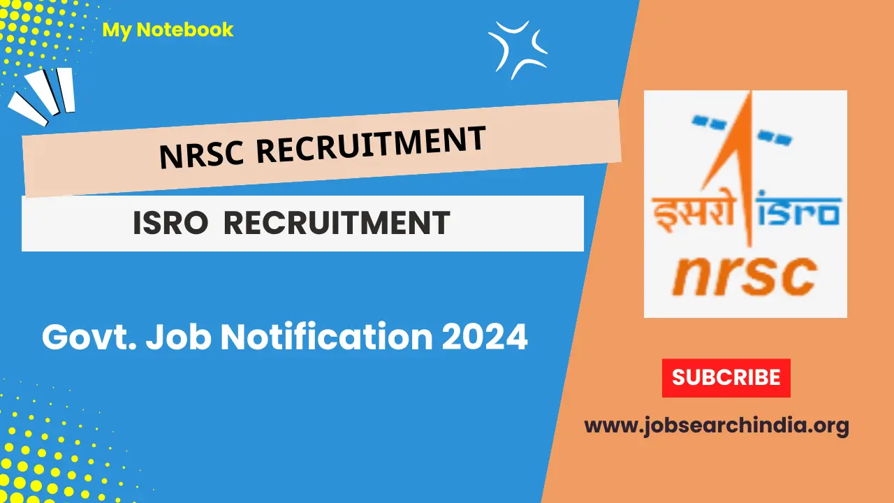 NRSC ISRO Recruitment