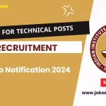 Indian Institute of Technology Madras Recruitment