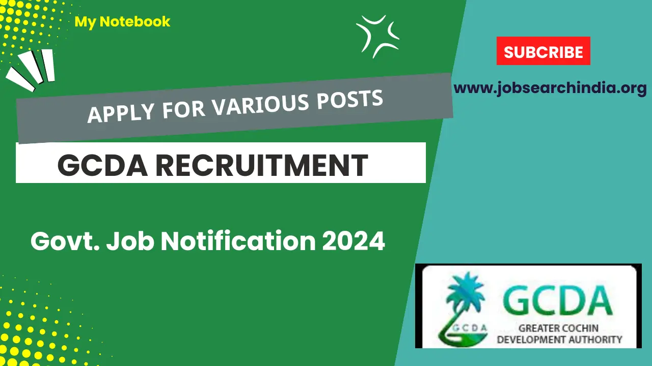 Kerala GCDA Recruitment