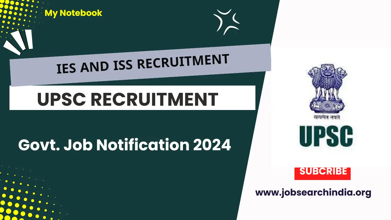 UPSC IES And ISS Recruitment