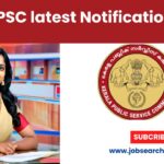 Kerala PSC latest Notifications 2024