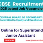 CBSE Board Recruitment 2025