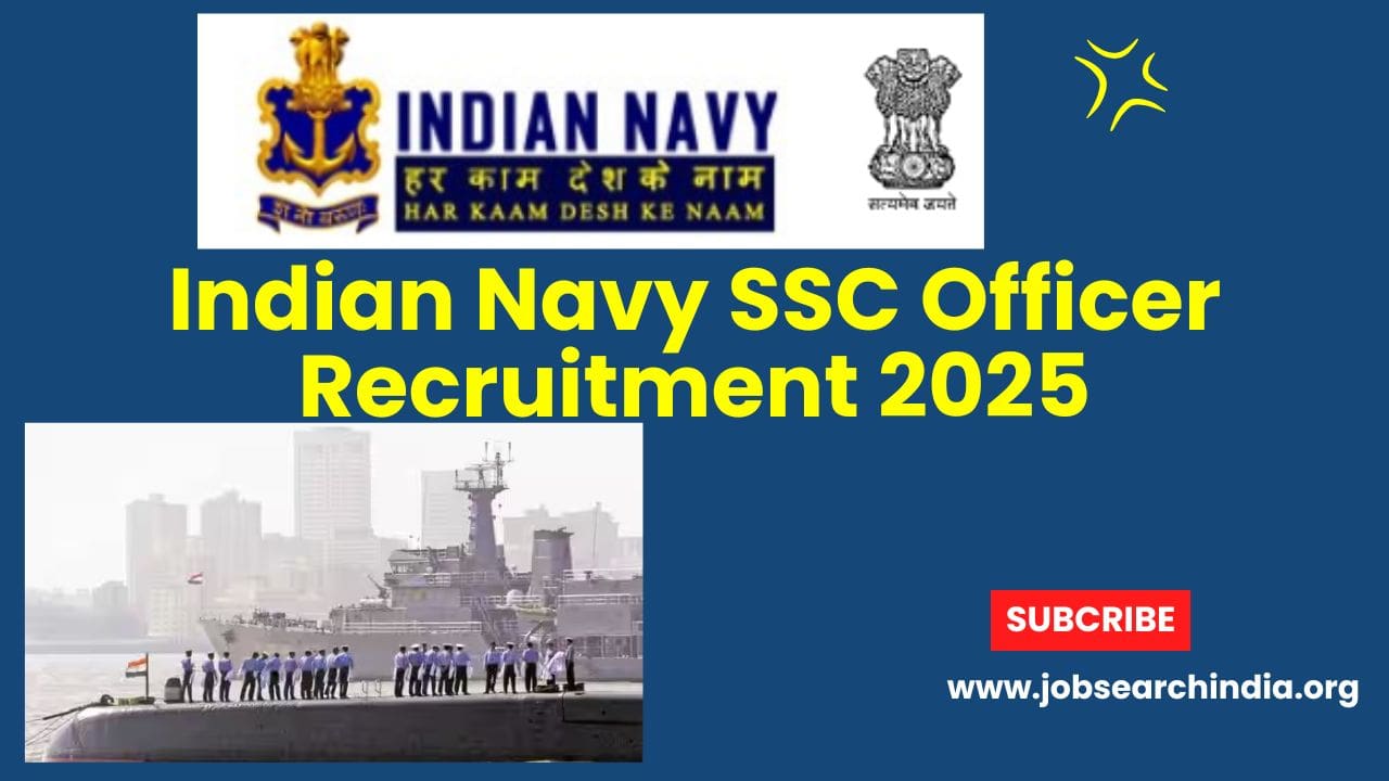 Indian Navy SSC Officer Recruitment 2025