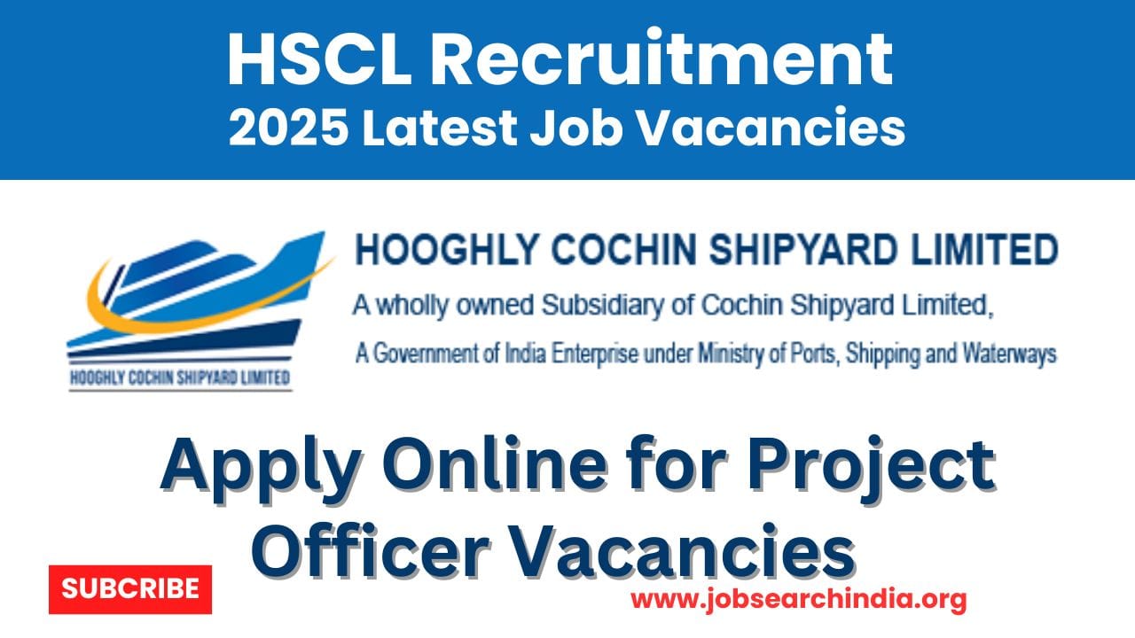 HCSL Project Officer Recruitment 2025