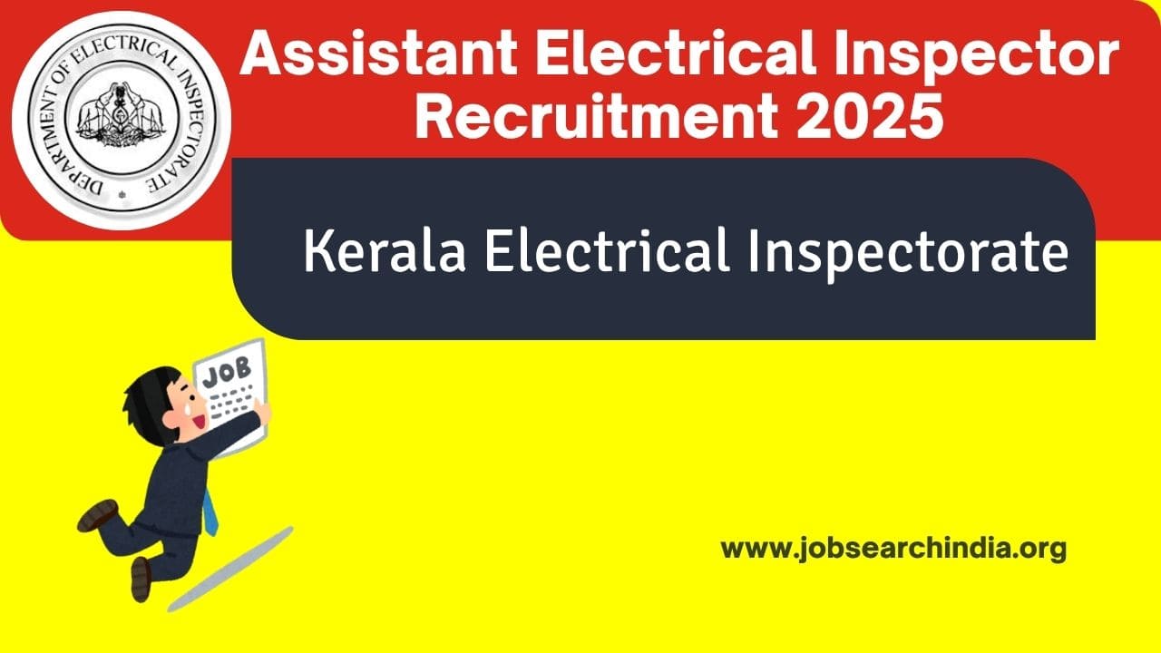 Assistant Electrical Inspector Recruitment 2025 Kerala Electrical Inspectorate 1