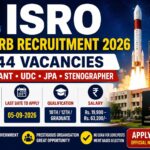 ISRO ICRB Recruitment 2026 – 244 Vacancies