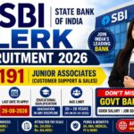 SBI Clerk Recruitment 2026 – 8035 vacancies